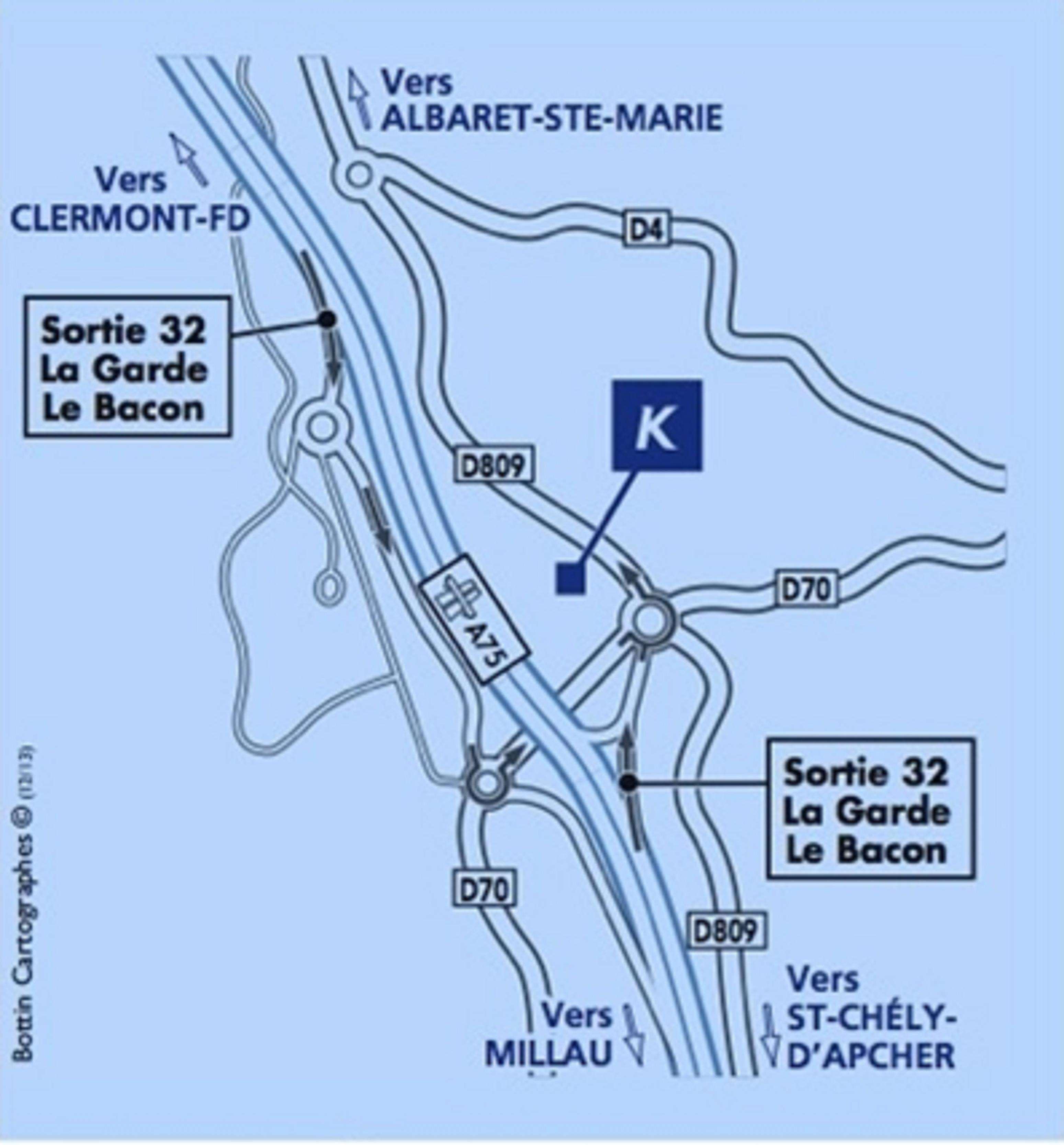 Kyriad Saint Chely D'Apcher - Aire De La Lozere Albaret-Sainte-Marie Exteriör bild